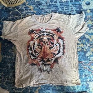 Free People x Wrangler Tiger Tshirt
